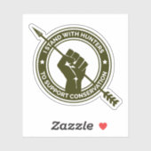 ハンターとハンティングシールをサポート シール (シート)