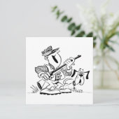 ハンターと犬の漫画 招待状 (スタンド正面)