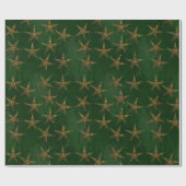 ハンターと金ゴールドケルト ラッピングペーパー (フラット)