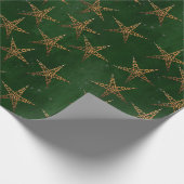 ハンターと金ゴールドケルト ラッピングペーパー (角)