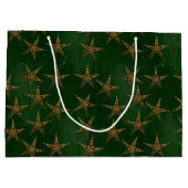 ハンターと金ゴールドケルト ラージペーパーバッグ (裏面)