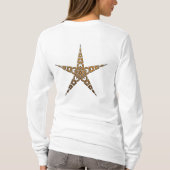 ハンターと金ゴールドケルト Tシャツ (裏面)