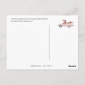 ハンターとGATHERERSポストカード(4月McCallumより) ポストカード (裏面)