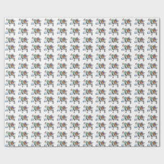 ハンターのクリスマスの包装紙 ラッピングペーパー