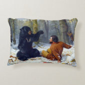 ハンターの人生タイト・フィックス・アーサー・テイト1856 アクセントクッション (裏面)