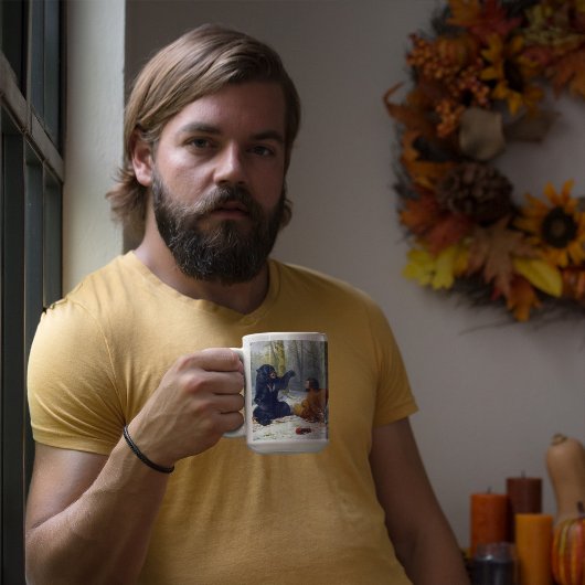 ハンターの人生タイト・フィックス・アーサー・テイト1856 コーヒーマグカップ