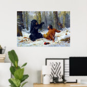 ハンターの人生タイト・フィックス・アーサー・テイト1856 ポスター (ホームオフィス)