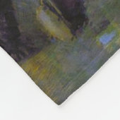 ハンターの夕食のフレデリック・レミントン素朴 フリースブランケット (角)