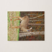 ハンターの夢の鹿 ジグソーパズル (横)