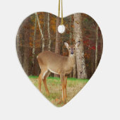 ハンターの夢の鹿 セラミックオーナメント (右)