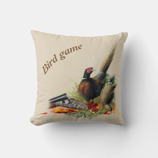 ハンターの実在み クッション (正面)