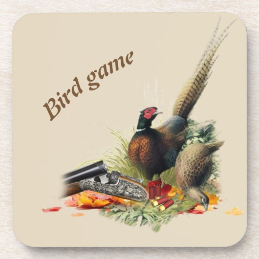 ハンターの実在み コースター (正面)