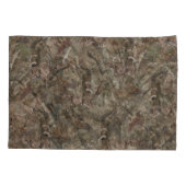 ハンターの新しいデザインの迷彩ハイトップのスニーカー 枕カバー (裏面)