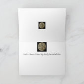 ハンターの月の挨拶状 カード (内部)