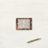 ハンターの秋のカムフラージュは平静をあなたの文字保ちます ポストイット (デスク上)