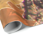 ハンターの秋の自然の迷彩柄のカムフラージュの絵画 ラッピングペーパー (ロールコーナー)