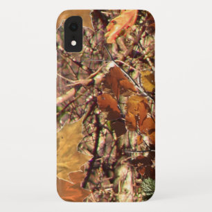 ハンターの秋自然カモフラージズ絵画デコール iPhone XRケース