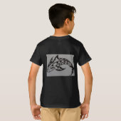 ハンターの綿のTシャツ Tシャツ (裏面フル)