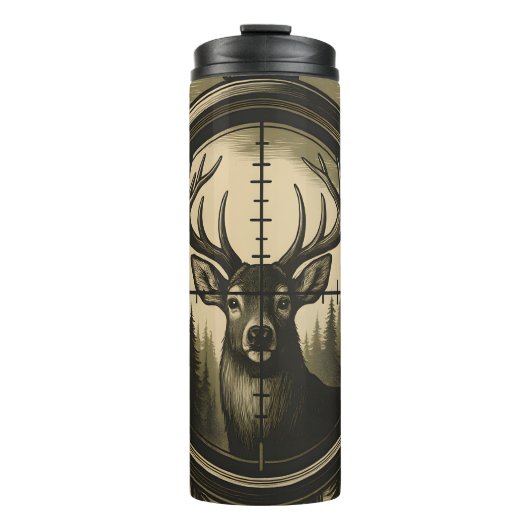 ハンターの視線と森林目標 タンブラー (正面)