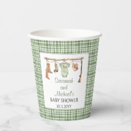 ハンターの赤ちゃんをお迎え Baby Shower 紙コップ