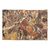 ハンターの迷彩柄のカムフラージュの絵画 枕カバー (裏面-左)