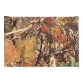 ハンターの迷彩柄のカムフラージュの絵画 枕カバー (裏面-右)