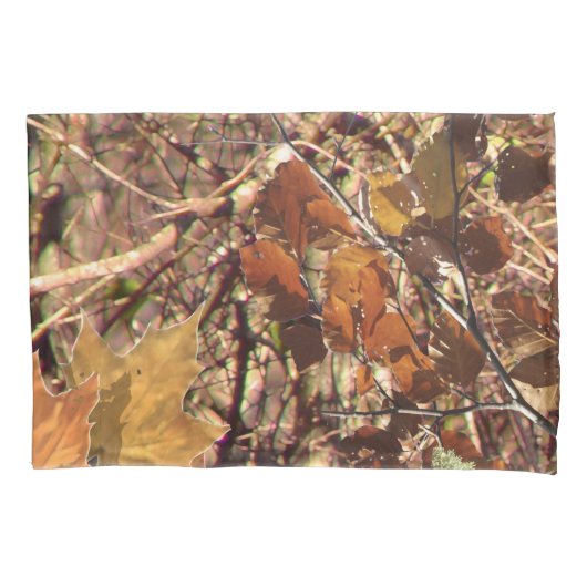 ハンターの迷彩柄のカムフラージュの絵画 枕カバー (正面左)