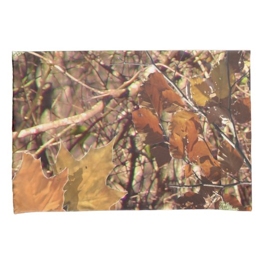 ハンターの迷彩柄のカムフラージュの絵画 枕カバー (正面右)