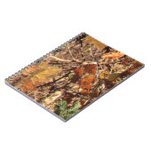 ハンターの迷彩柄カモフラージュ絵画のカスタマイズこれ! ノートブック (左側)