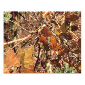 ハンターの迷彩柄カモフラージュ絵画のカスタマイズこれ！ フォトプリント            (正面)