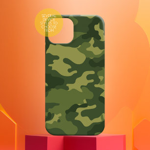 ハンターの迷彩柄パターン軍隊緑 iPhone 16 PRO MAXケース