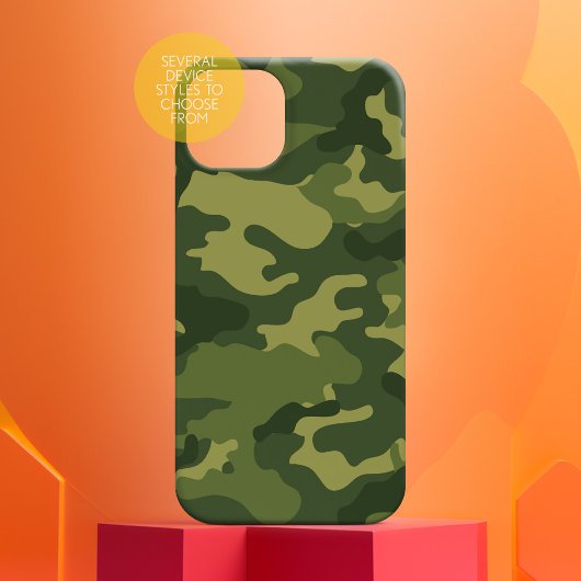 ハンターの迷彩柄パターン軍隊緑 Case-Mate iPhoneケース