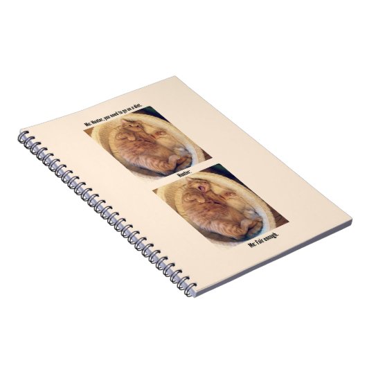 ハンターはあなたの恥をかを必要としません ノートブック (右側)