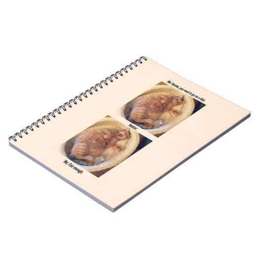 ハンターはあなたの恥をかを必要としません ノートブック (左側)