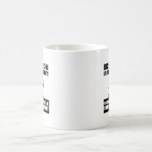 ハンターはもっと重要 Funny Mug コーヒーマグカップ (中央)