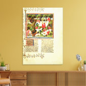 ハンターは牡鹿狩りの前で羽毛 キャンバスプリント (インサイチュ (リビング))