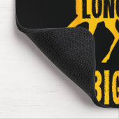 ハンターへの面白い鹿狩猟名言ギフト マウスパッド (コーナー)