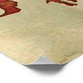 ハンターを殴る ポスター (角)