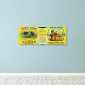 ハンターアサリLabelMilbridge, ME キャンバスプリント (インサイチュ (ウッドフロア))