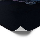 ハンターウルフイラストレーション ポスター (角)