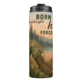 ハンターウーマンキャンプファイアウィルダネス引用文 タンブラー (正面)