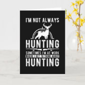 ハンターギフトディアー カード (黄色い花)