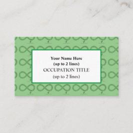 ハンターグラデーション無限ハート 名刺