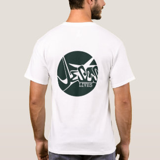 ハンターグリーンサークルイエスグ救ラフィティ Tシャツ