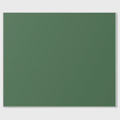 ハンターグリーン光沢ラッピング紙 ラッピングペーパー (フラット)