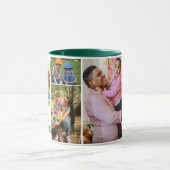 ハンターグリーン書道ファミリー写真集 マグカップ (中央)