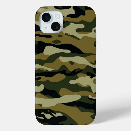 ハンターグリーン迷彩柄 Case-Mate iPhoneケース (裏面)