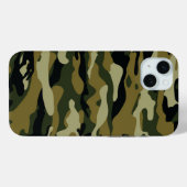 ハンターグリーン迷彩柄 Case-Mate iPhoneケース (裏面 (横))