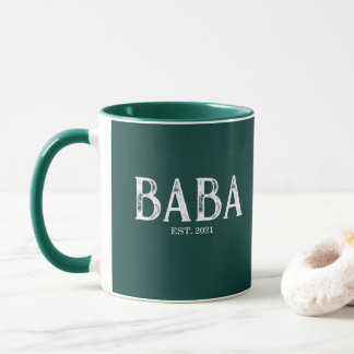 ハンターグリーンBaba設立年 マグカップ