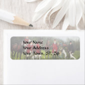 ハンターザフォックス狩り – タリーホ1924 ラベル (インサイチュ)